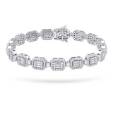 Gradıva Tennis Bracelet | Pırlanta Bilezik | 18 Ayar Altın