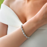 Gradıva Tennis Bracelet | Pırlanta Bilezik | 18 Ayar Altın
