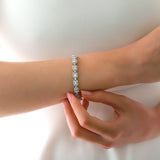 Gradıva Tennis Bracelet | Pırlanta Bilezik | 18 Ayar Altın