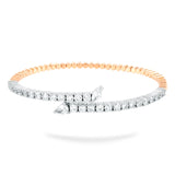 Gradıva Cuffs | Pırlanta Bilezik | 18 Ayar Altın