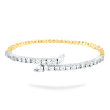 Gradıva Cuffs | Pırlanta Bilezik | 18 Ayar Altın