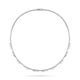 Gradıva Tennis Necklace | Pırlanta Gerdanlık | 18 Ayar Altın