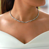 Gradıva Tennis Necklace | Pırlanta Gerdanlık | 18 Ayar Altın