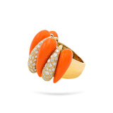 Gradıva Tropicana | Pırlanta Yüzük | 18 Ayar Altın