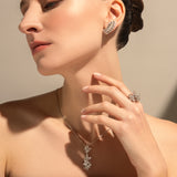 Gradiva Baguettes | Diamond Earrings | 18K Gold