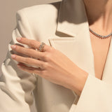 Phoenix d'Élégance | Pırlanta Yüzük | 18 Ayar