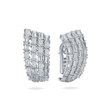 Gradiva Baguettes | Diamond Earrings | 18K Gold