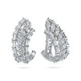 Gradiva Baguettes | Diamond Earrings | 18K Gold