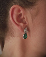 Gradıva Royal Emerald | Pırlanta Küpe | 18 Ayar Altın
