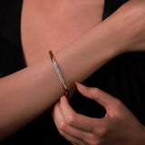 Gradiva Bangles | Diamond Bracelet | 18K Gold