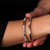 Gradiva Stripes | Diamond Bracelet | 0.32 Cts. | 18K Gold