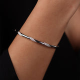 Gradiva Stripes | Diamond Bracelet | 0.32 Cts. | 18K Gold