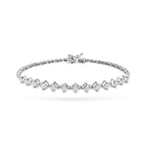 Gradıva Tennis Bracelet | Pırlanta Bilezik | 18 Ayar Altın