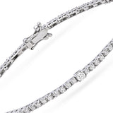 Gradıva Tennis Bracelet | Pırlanta Bilezik | 14 Ayar Altın