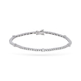 Gradıva Tennis Bracelet | Pırlanta Bilezik | 14 Ayar Altın