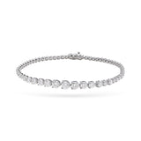 Gradıva Tennis Bracelet | Pırlanta Bilezik | 18 Ayar Altın