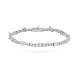 Gradıva Tennis Bracelet | Pırlanta Bilezik | 18 Ayar Altın