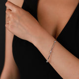 Gradıva Tennis Bracelet | Pırlanta Bilezik | 14 Ayar Altın