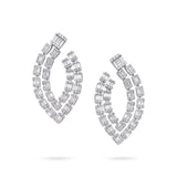 Gradiva Leaf | Diamond Earrings | 14K Gold