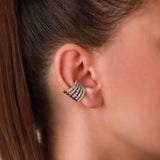 Gradiva Ear Cuffs | Diamond Earrings | 18K Gold