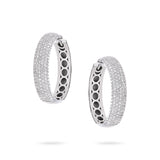 Gradıva Deluxe Hoops | Pırlanta Küpe | 14 Ayar Altın