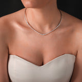 Gradıva Tennis Necklace | Pırlanta Gerdanlık | 18 Ayar Altın