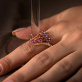 Gradiva Morning Glory | Diamond Ring | 0.61 Cts. | 18K Gold