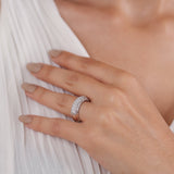 Gradiva Half Eternity | Diamond Ring | 14K Gold