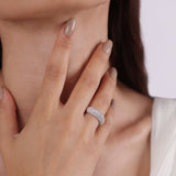 Gradiva Half Eternity | Diamond Ring | 14K Gold