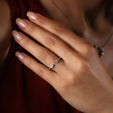 Gradiva Siblings | Diamond Ring | 0.58 Cts. | 14K Gold