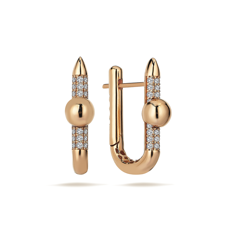 Gradiva Spears | Diamond Earrings | 18K Gold