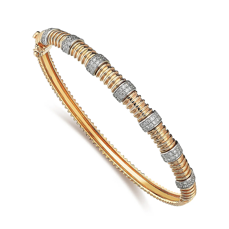 Gradıva Bangles | Pırlanta Bilezik | 14 Ayar Altın