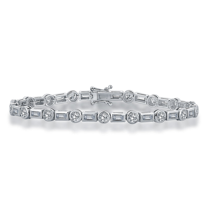 Gradiva Baguettes | Diamond Bracelet | 18K Gold