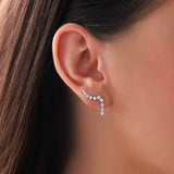 Gradiva Moonlit Sparkle | Diamond Earrings | 18K Gold