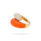 Gradiva Coral Breeze | Diamond Ring | 18K Gold