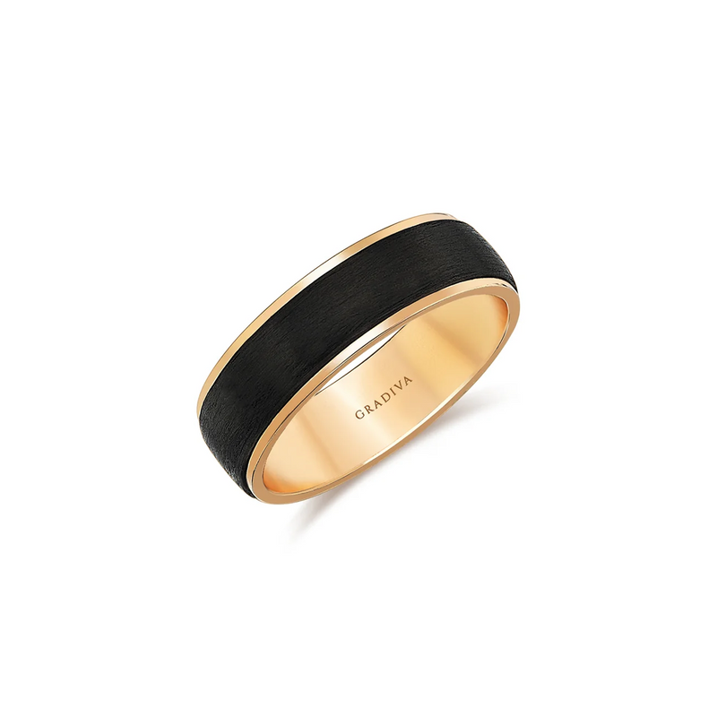 Gradiva Wedding Band | Diamond Ring | 14K Gold