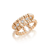 Gradiva Sphera | Natural Diamond Ring
