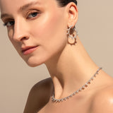 Gradiva Majestic Glow | Diamond Earrings | 18K Gold