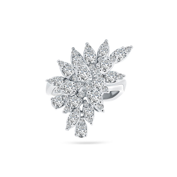 Gradiva Divine Sparkle | Diamond Ring | 18K Gold