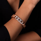 Gradiva Chains | Diamond Bracelet | 4.18 Cts. | 18K Gold
