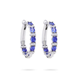 Gradiva Imperial Sapphire | Diamond Earrings | 0.67 Cts. | 18K Gold