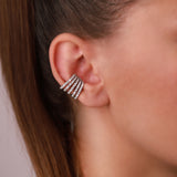 Gradiva Ear Cuffs | Diamond Earrings | 18K Gold