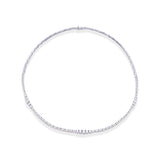 Gradiva Tennis Necklace | Diamond Necklace | 18K Gold