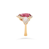 Gradiva Imperial Ruby | Diamond Ring | 18K Gold