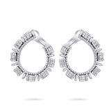 Gradiva Curve | Diamond Earrings | 14K Gold