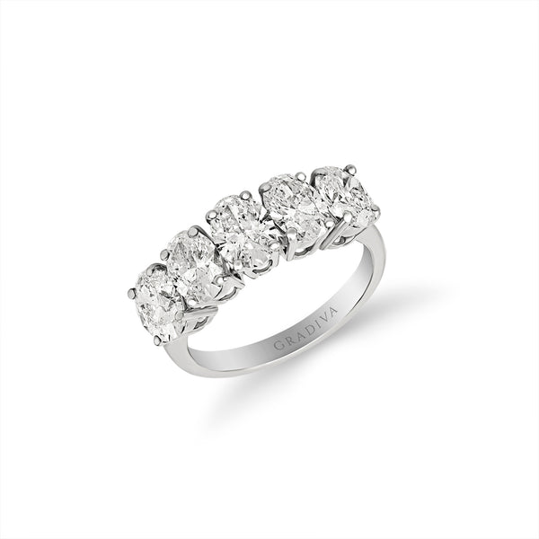 Gradiva Five Stone | Diamond Ring | 18K Gold